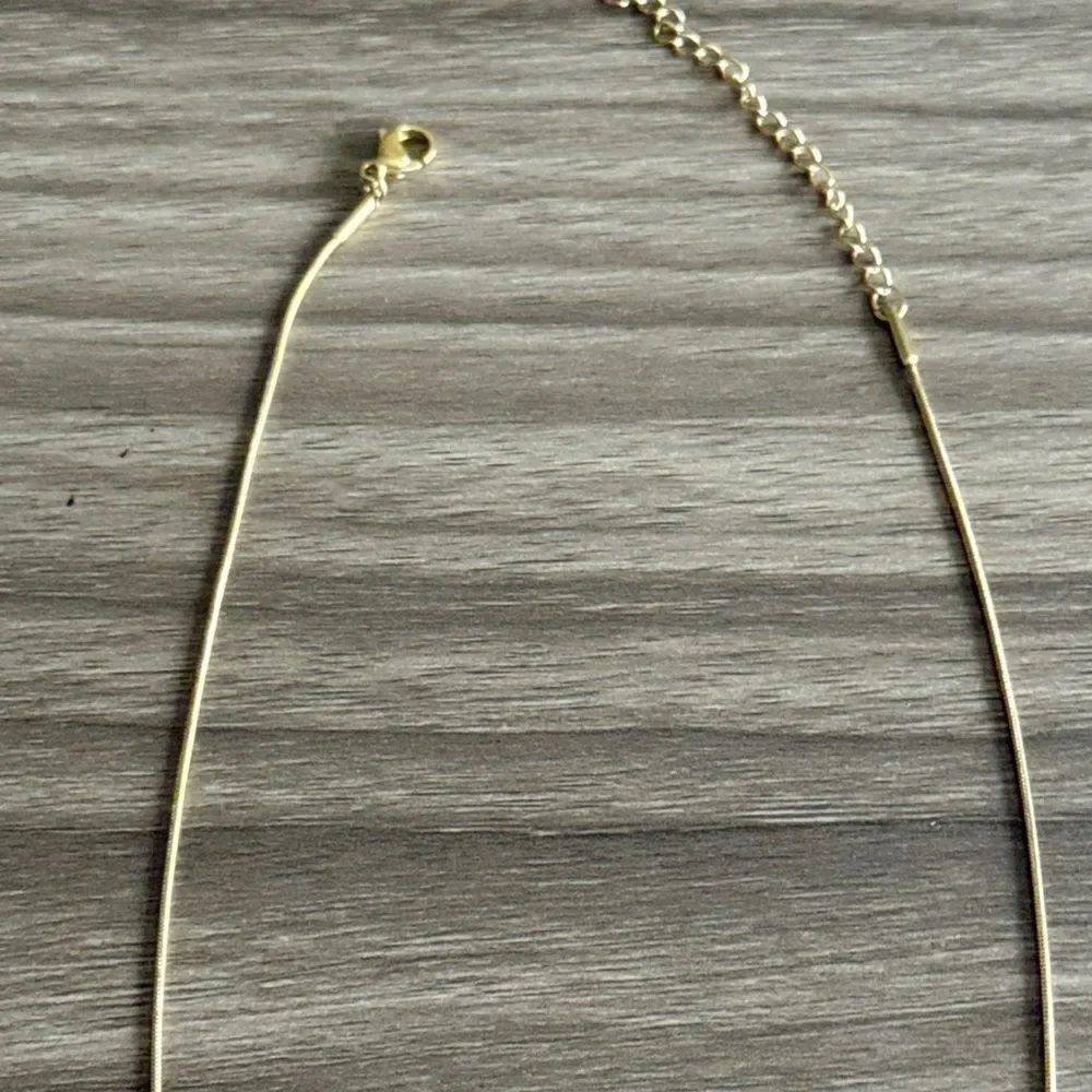 Diamond necklace Q652